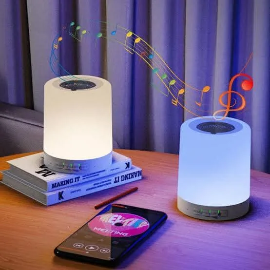 Touch Lamp Wireless Speaker - LED Color Changing Bluetooth Light